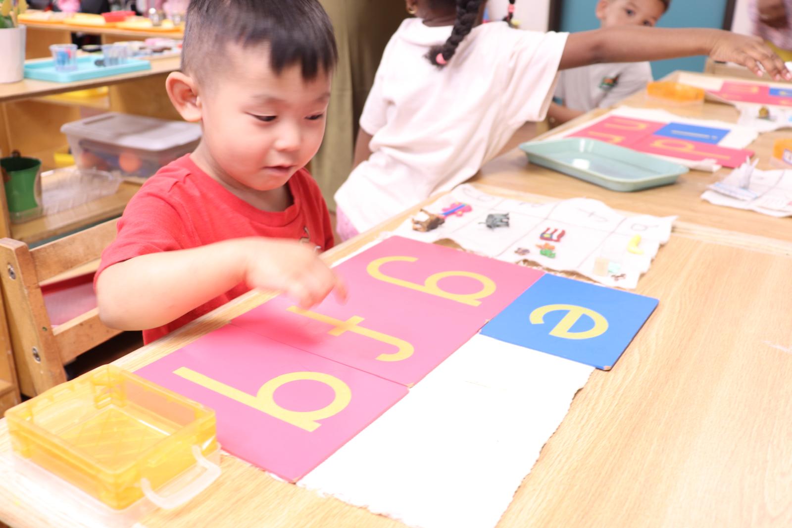 Outdoor exploration supporting Montessori child development in Plano TX